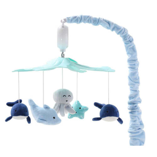 Nautical Baby Musical Crib Mobile