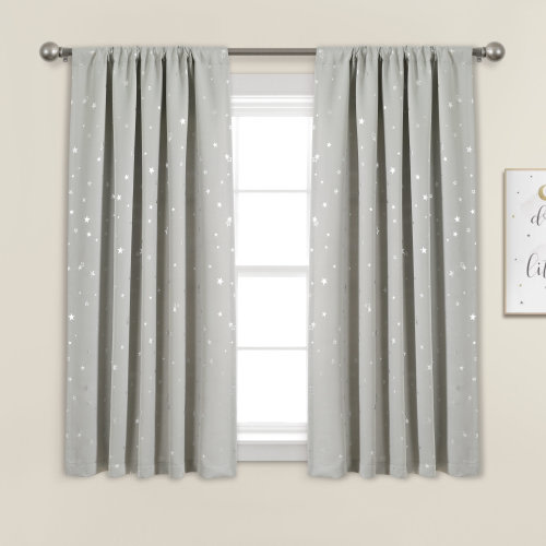 Lush Decor Star Star Room Darkening Thermal Curtain Panels & Reviews | Wayfair
