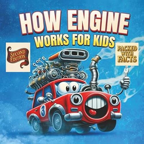 How Engine works for kids: car engines through comical illustrations that transform spark plugs into stars of a comedy show and pistons into ... adventure for kids. (Car science for kids)