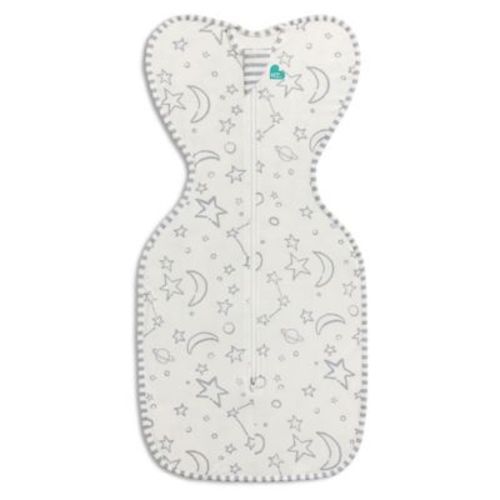 Love to Dream™ Medium Swaddle UP™ Stars and Moon Silky Lux Transition Swaddle - GRAY - MEDIUM