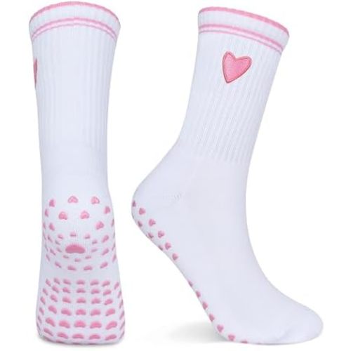 Grip Non-slip Cute Pilates Socks for Yoga,Barre,Reformers US Shoe Sizes 5-11