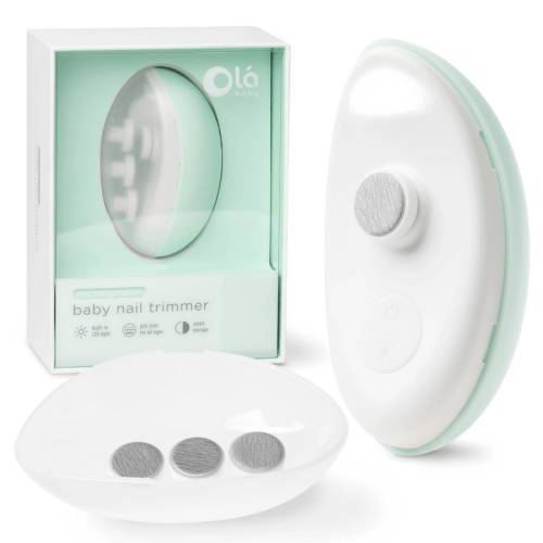 Olababy Rechargeable Electric Baby Nail Trimmer - Traveling Tikes