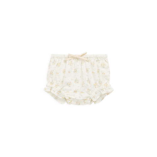 Organic Cotton Frill Bloomer-Justine Parchment – Jamie Kay USA