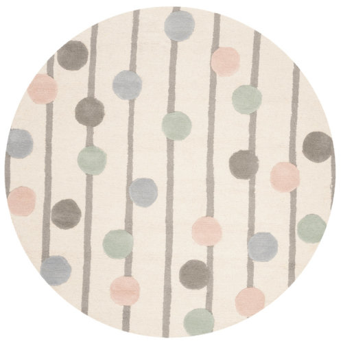 Ebern Designs Santario Hand Tufted Wool Rug & Reviews | Wayfair