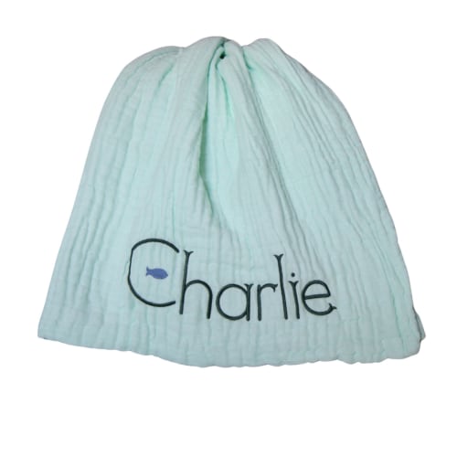 Muslin 6 Layer Baby Quilt - White