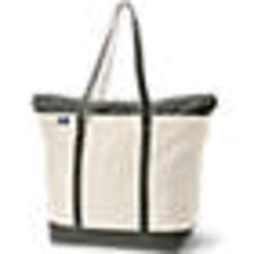 Extra Large 5 Pocket Open Top Canvas Tote Bag | Lands' End