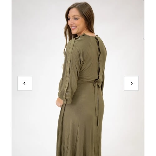 Amelia Labor & Postpartum Gown in Sage – Lila