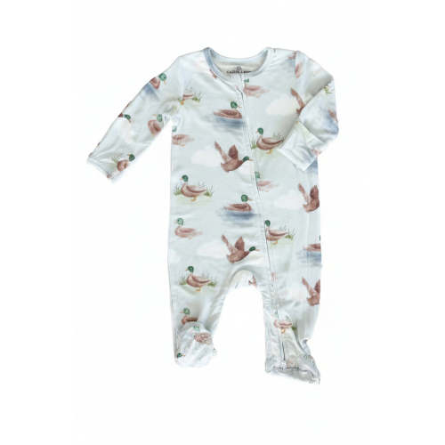 Little Duckling Zipper Footie