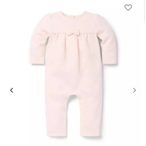 Baby Pearl Pink Baby Floral Quilted One-Piece by Janie and Jack
