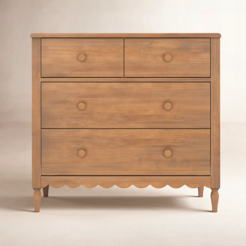 Birch Lane™ Charlotte 4 Drawer Dresser | Wayfair
