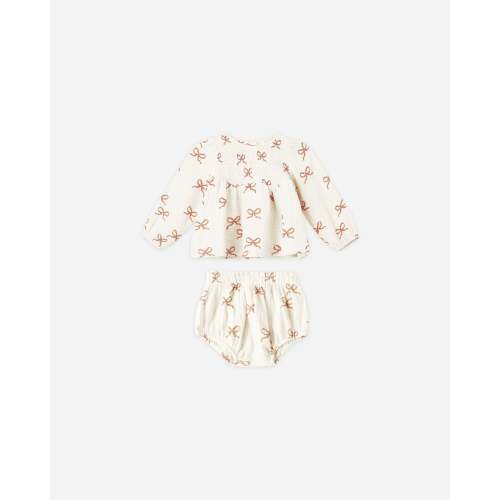 Sophia Top + Bloomer Set || Ruby Bows – Rylee + Cru