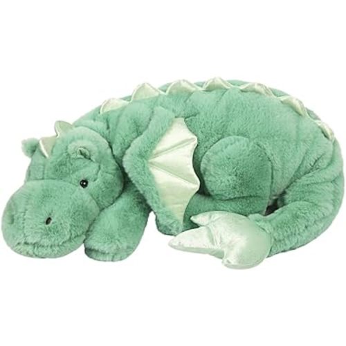ARELUX Large 36in Cute Dragon Stuffed Animals Plush Toy,Soft Green Pterosaur Plushie Giant Fuzzy Dinosaur Pillow Plushies with Wings Cuddly for Friends Family Member