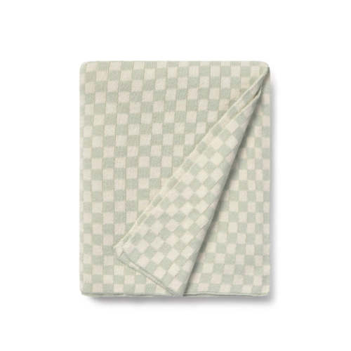 knitted blanket tiles / blue sage – willaby