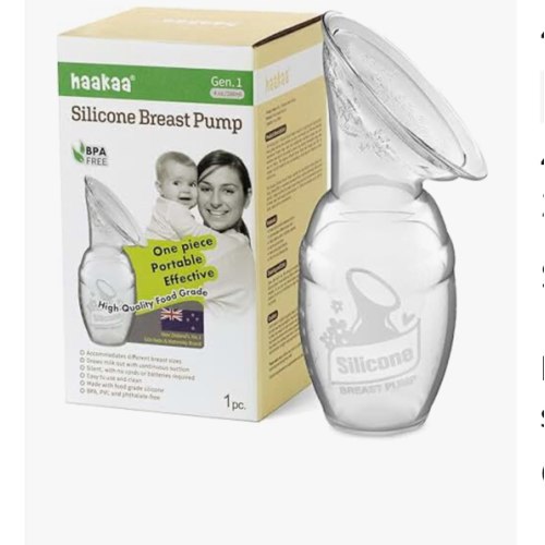 Amazon.com : haakaa silicone breast pump
