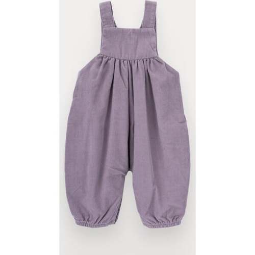 Queen Overalls For Baby Girl, Corduroy - Knot | Maisonette
