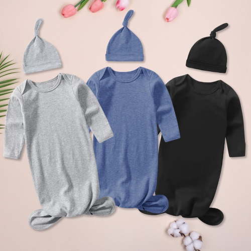 3 Sets Of Newborn Swaddle Blankets And Hats For 0-6 Months Babys， Newborn Swaddle Design, Newborn Gift.baby Stuff Clearance, Baby Stuff, Baby Accessories, Baby Supplies, Baby Essen