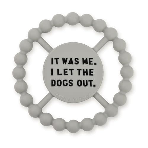 Baby Teether by Bella Tunno, Silicone Teethers for Babies 3-6 Months, 6-12 Months, Baby Toys, Pacifier, Teething Relief, Boys, Girls, Dogs Out
