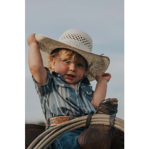 Cowpoke Short Sleeve Pearl Snap Onesie – Cowkid Clothing Company
