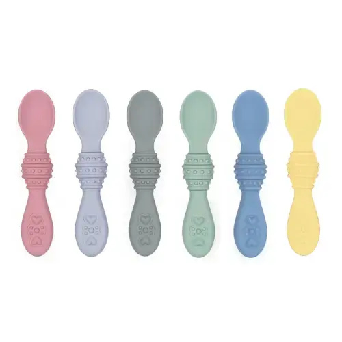 Baby Silicone Spoons | First Stage Infant Spoons
