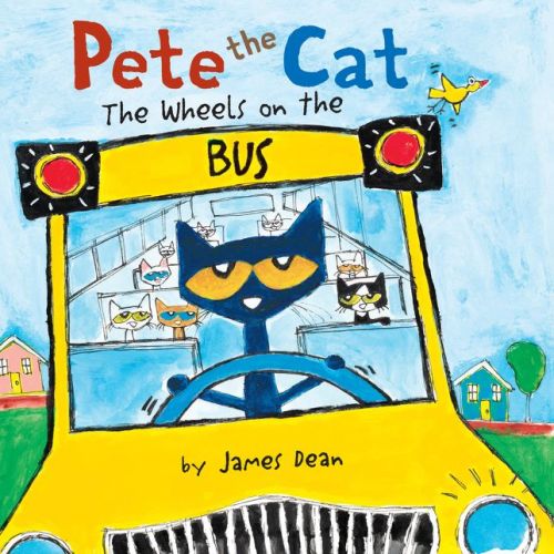 The Wheels on the Bus (Pete the Cat Series) (Board Book) | Barnes & Noble®