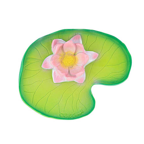 Natural Rubber Teether Water Lily