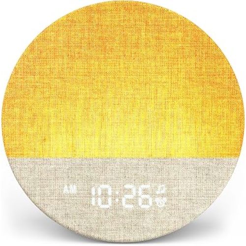 Dreamegg Sunrise 1 Alarm Clock, Wake up Light, White Noise Machine for Adults