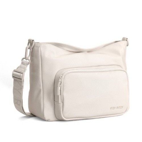 Itzy Ritzy Belong Cargo Caddy Shoulder Diaper Bag - Cream