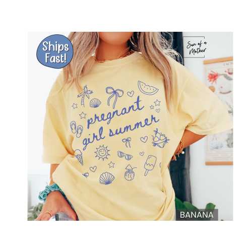 Summer Pregnancy Announcement Shirt Beach Pregnancy Announcement T Shirt Summer Baby Shower Tshirt Pregnancy Reveal Shirt Baby Reveal Tee