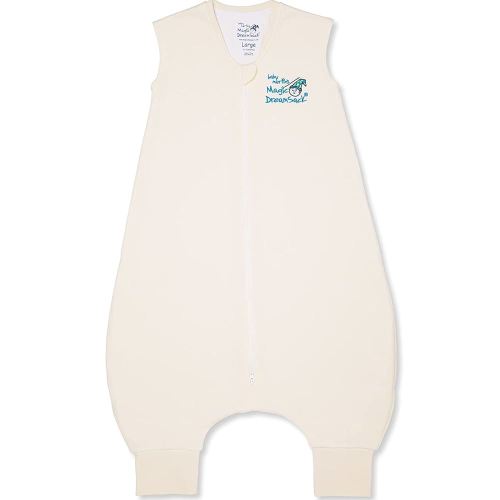 Baby Merlin's Magic Dreamsack Walker - 100% Cotton Wearable Blanket - Transition Sleep Sack for 12-18 Months Babies - Promotes Restful Sleep and Liberty of Movement - Cream