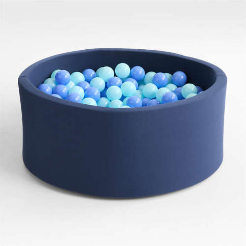 Baby and Toddler Navy Pop-Up Ball Pit with Blue Balls