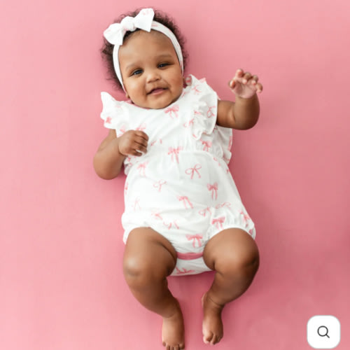 Bubble Romper in Bow