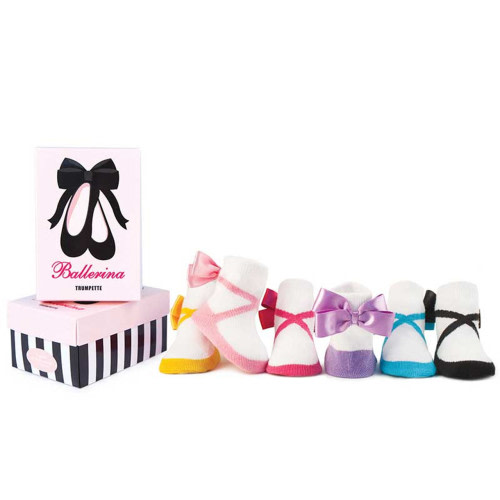 Ballerina Socks, 6 Pack