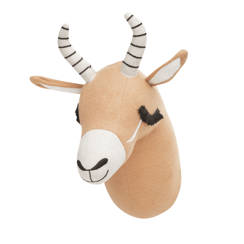 Antelope Plush Head Wall Decor