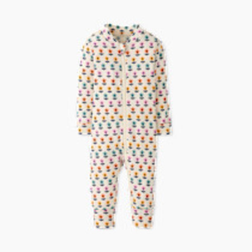Hanna Andersson Baby 2-Way Zip Sleeper in HannaSoft™ - Mini Tulips, Newborn