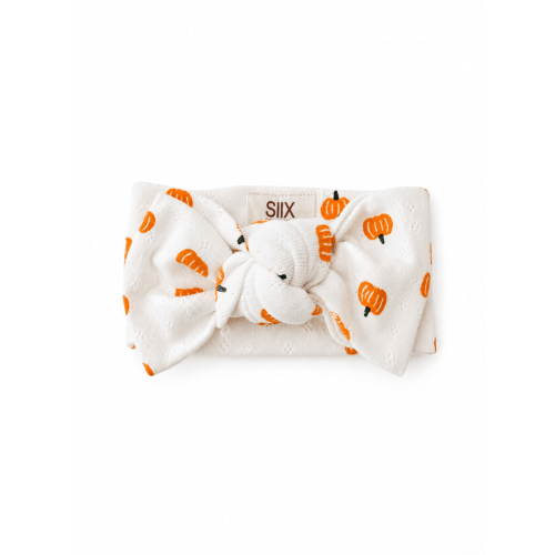 Pumpkin | Organic Cotton Pointelle Baby Clothes Hair Bow – SpearmintLOVE