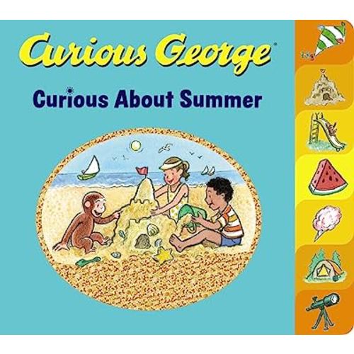 Curious George Curious About Summer Tabbed Board Book