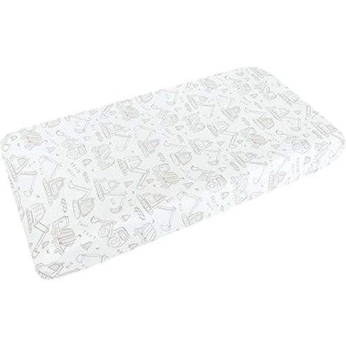 Premium Diaper Changing Pad Cover Gage by Copper Pearl