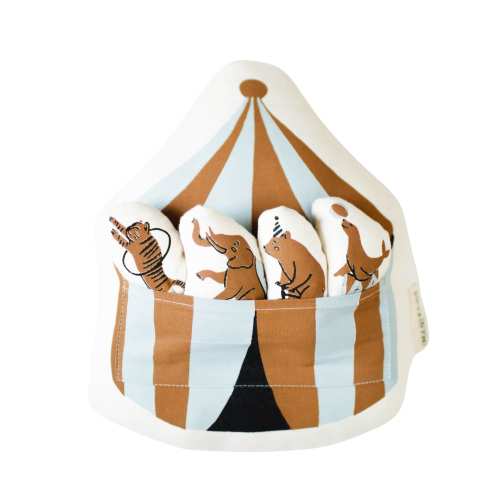 interactive circus pillow