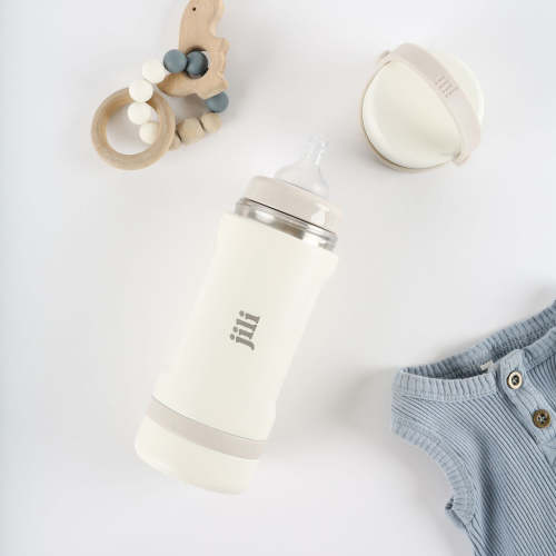 All-In-One Baby Bottle - Jili's Insulated Travel Baby Bottle - Stainless Steel Baby Bottles – jili