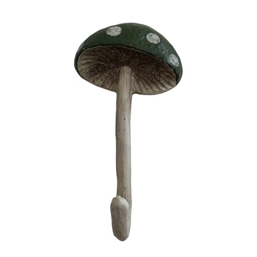 Bohemian Mushroom Wall Hook - Unique Cute Cool Fun Wall Hook Furniture Room Decor for Coat and Towel - Nursery, Kitchen, Bedroom, Bathroom，Coat Hooks (Ellipse)