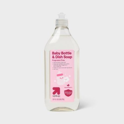 Baby Bottle & Dish Soap - 20 fl oz - up&up™: Hypoallergenic, Unscented, Liquid, Plastic Bottle