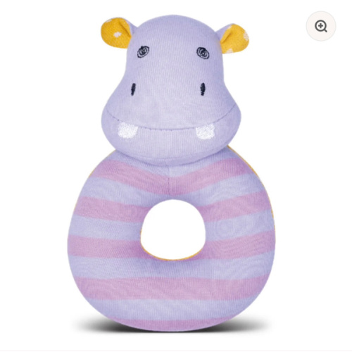 Coco Hippo - Teething Rattle