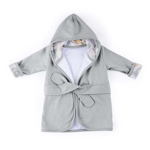 Ingenuity Clean & Cuddly Hooded Baby Bathrobe - Grazer