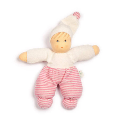 Organic Waldorf Baby Doll - Pink