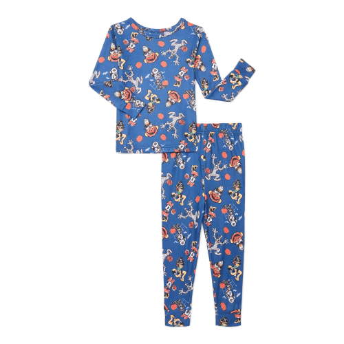 Disney Mickey Mouse Toddlers’ Halloween Pajama Top and Pants Set, 2-Piece, Sizes 12M-5T