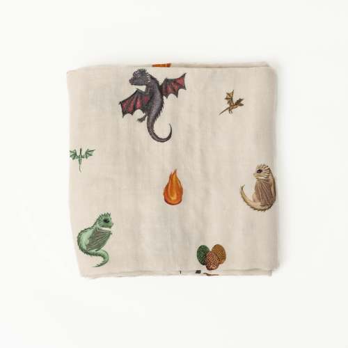 The Dragons Swaddle Blanket