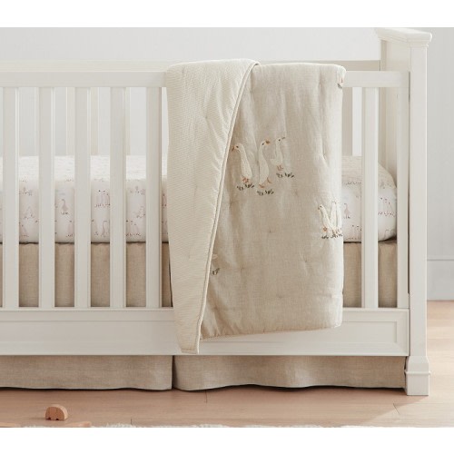Darby Duckling Baby Quilt | Pottery Barn Kids