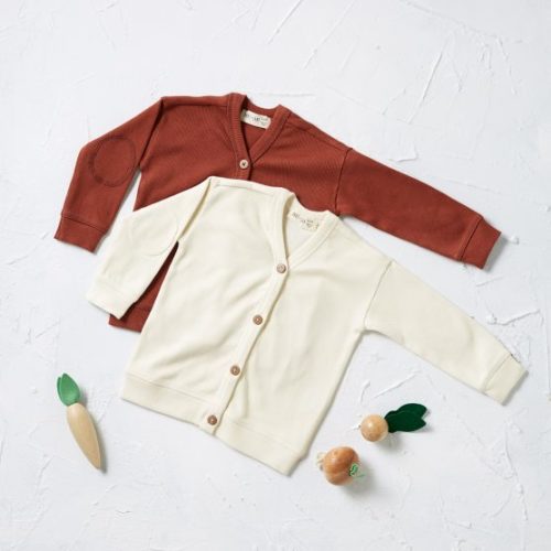 HART + LAND Organic Ribbed Cardigan