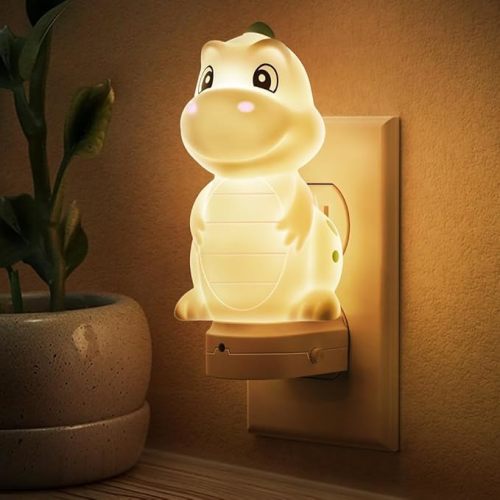 L LOHAS LED Plug in Night Light for Kids, 3D Cute Puppy Night Lights with Dusk to Dawn Sensor, RGB+Soft White 3000K Dog Night Light, Christmas Birthday Gift Nightlight for Kids, Room Decor