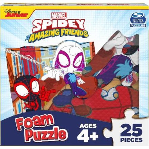 Marvel Spin Master Spidey and His Amazing Friends 25pc Foam Puzzle Mat